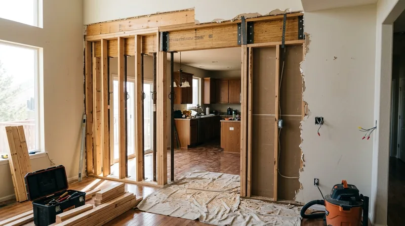 Beam Replacement & Load-Bearing Wall Removal Colorado Springs